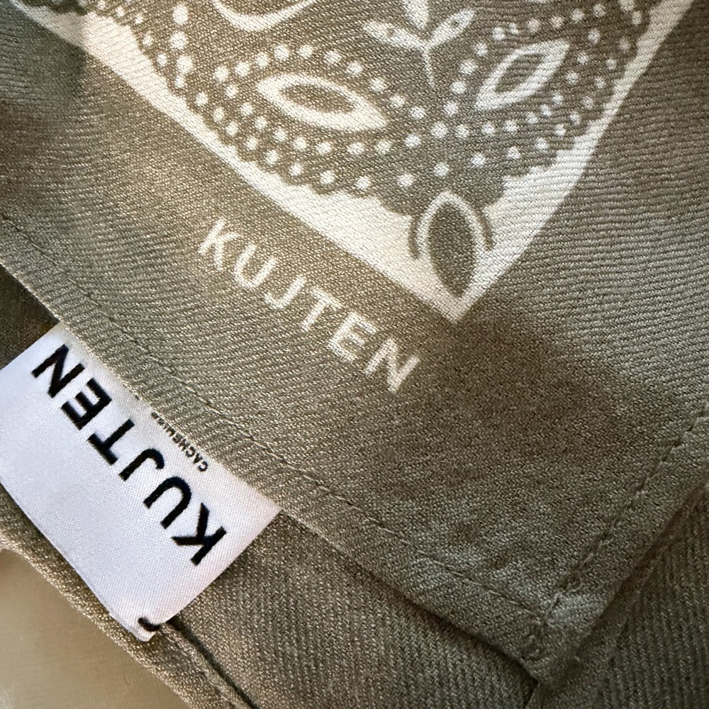 KUJTEN Small Bandana Heli marl khaki - Picture 6 of 7